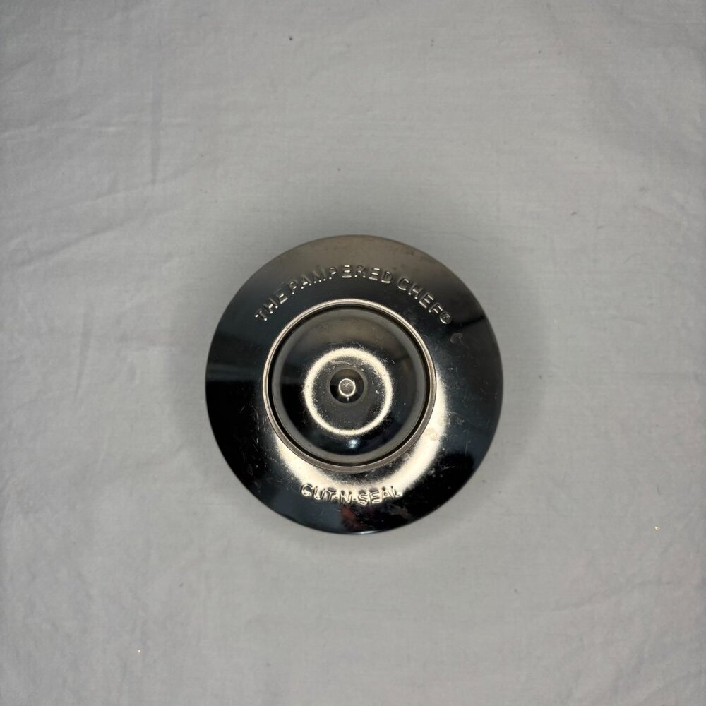 PAMPERED CHEF #1195 Cut & Seal Stainless Steel PB&J Pocket Meal Prep Time Saver